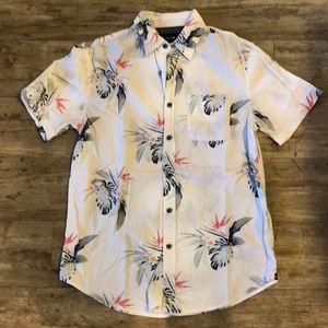 Ocean Current Men’s button down - small white